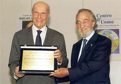 Pier Franco Marcenaro and Prof. Umberto Veronesi