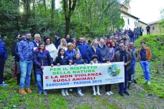 MARCIA PER IL RISPETTO DELLA NATURA E LA NON VIOLENZA SUGLI ANIMALI 2016